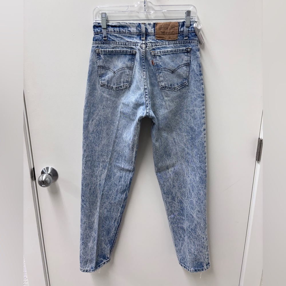 Vintage 1997 Levi's 550 Acid Wash High Rise Women's Jeans